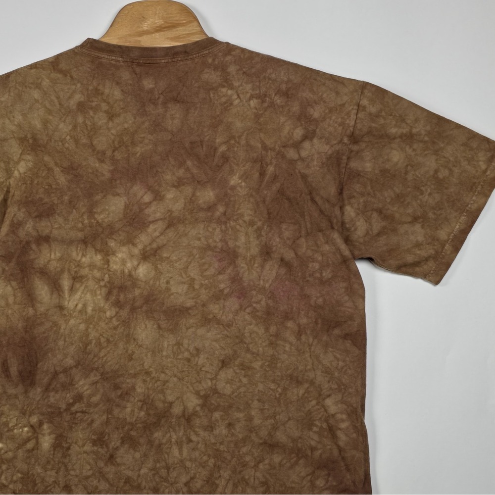 The Doors Shirt Mens XL Morrison Hotel Liquid Blue Tie Dye Brown Vintage 2002 Te - Picture 4 of 10